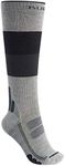 Burton Womens Performance + Ultralight Compression Sock, True Black, Medium