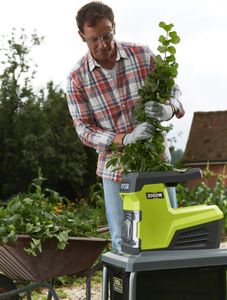 Ryobi 3000W Impact Garden Shredder – Powerful Electric Mulcher