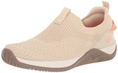 Ryka Women's Echo Next Slip-on Sneaker, Almond Beige, 5 UK