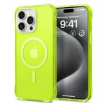 CYRILL Spigen UltraSheer Mag Compatible with iPhone 15 Pro Max Case (2023) Case [TPU,PC | Lime]