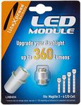 LiteXpress LXB404 LED Upgrade Module, 360 Lumens for 3-6 C/D Cell Maglite Torches