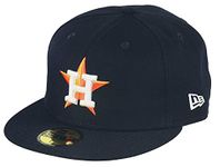 New Era Houston Astros MLB Cap 59Fifty Basecap Baseball Kappe Blau - 7 1/8-57cm (M)