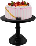 Grand Baker Cake Stand 10 inch Wedding Cake Tools Adjustable Height Fondant Cake Display Accessory for Party bakeware (Black)