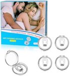 Anti Snoring Devices4PCS,Sleep Clips snoring,Snoring Nose Clip, Anti snoring Nose Clip,Snore Stopper,Silicone Magnetic Suction Anti snoring Devices,Snoring Solution