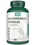 VORST Glucomannan 1500mg Per Serving (500mg Per Capsule) 180 Vegan Capsules | Konjac Root Extract Powder Pills | 1 Bottle