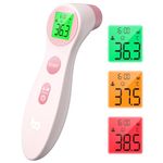 Digital Baby Thermometers, Non-Contact Infrared Thermometer, Body Temperature Thermometer for Baby Kids (Pink)