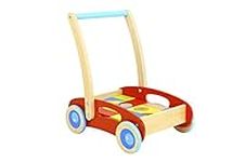 Tooky Toy Baby Walker with Blocks :