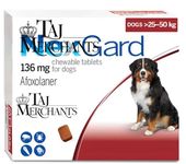 (OG) TM Presents NEX Gard Chewable Tablet for Dogs of (25-50 kg)|| (1 Tablet)