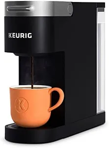 Keurig K-Slim Single Serve K-Cup Pod Coffee Maker, Multistream Technology, 3 Brew Sizes, Slim and Sleek Design, 46oz Removable Reservoir, Black