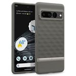 Caseology Parallax [Military Grade Drop Tested] Designed for Google Pixel 7 Pro Case (2022) - Ash Gray