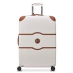 DELSEY Paris Chatelet Hardside 2.0 Luggage with Spinner Wheels, Angora, Carry-on 19 Inch, No Brake