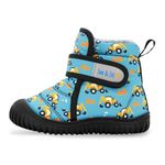 JAN & JUL Toddler Outdoor Snow Boots for Boys (Under Construction, Toddlers Size 5)