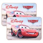 Heart Home Disney Cars Door Mat | Floor Door Mat | Door Entrance Mat | Anti-Slip Door Mat | Door Mats for Outdoor & Indoor | Door Mat for Living Room | Pack of 2 | Red