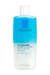 La Roche Posay Waterproof Eye Makeup Remover, Toleriane Respectissime Gentle Makeup Removing Cleanser, Bi-Phase Formula for Sensitive Eyes, Fragrance Free, Recommended by Dermatologists, 125ml