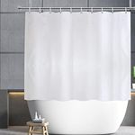 YISURE Short Shower Curtains 150cm 