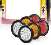 auovo 4" Round Led Tail lights with