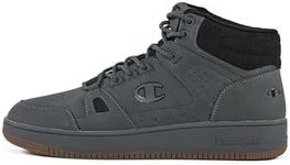 Champion Men's Rd18 Cord Mid Sneakers, Dark Grey Black Light Brown Es014, 10 US