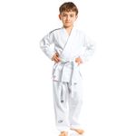 Starpro | Durable Single Weave Judo Suits for Kids | Many Sizes | 250 Grams | Child Judo Suit, Judo Gi Kids, Judo Suit Kids White, Girls & Boys Judo Suit, Kids Judo Suit, Kids Judo Uniform