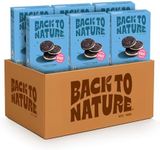 Back to Nature Classic Creme Sandwich Cookies - Plant-Based Cookies Made With Wheat Flour - Non-GMO, No High Fructose Corn Syrup, 9 Ounce (Pack of 6)