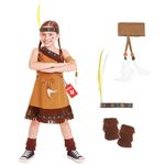 Fun Shack Girls Native American Costume Kids Book Character Childrens World Book Day Costumes for Girls Small