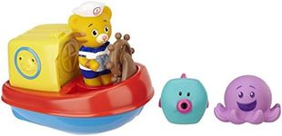 Baby Bath Tub Toy Daniel Tiger's Neighborhood Daniel's Bathtub Voyage Adventure, 6 Piece Set - Perfect for Baby/Toddler Boys and Girls 18 Months and up