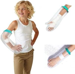 Waterproof Cast Cover for Shower Arm Kids,Soft Comfortable Watertight Cast Protector for Bath,Reusable Arm Cast Cover for Wounds,Broken Hands Arms,Bandage and Picc Line