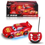 TIEDRIP Cars Movie Toys 1:24 Car for Over 3 Years Old for Boys Remote Control Electric Remote Control Toy Car Lightning McQueen Car Models, Children's Boys and Adult Toys Red Toys for Kids