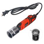 3mirrors Tungsten Electrode Sharpener Grinder, Healthy TIG Welding Rotary Tool with 24 Guides Grinder Head with Dust Housing 5X 35mm Double Diamond Wheels, 2X Connecting Rod