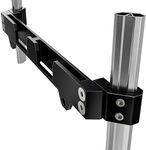 Alpha Engineered Tool Rail Mount Compatible with Milwaukee Packout Tool Box - Packout Side Mount for Milwaukee Packout Rail System - Mounts Half Size Packout & Packout Accessories - Black