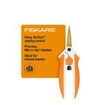 Fiskars 190520-1001 Titanium Micro-Tip Easy Action Scissors