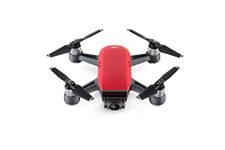 DJI Spark Palm Launch, Intelligent Fly More Combo (Lava Red)