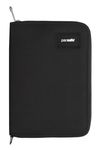 Pacsafe RFIDsafe RFID Blocking Compact Travel Organizer, Black, Black, Compact