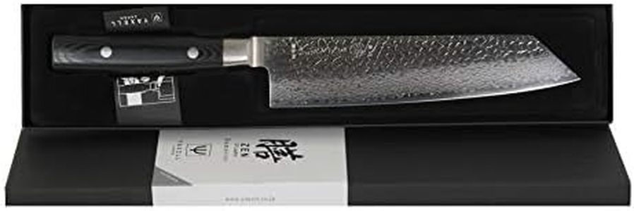 Yaxell Couteau damassé ZEN – Couteau de chef Kiritsuke Art. 35534-20 cm Lame - Manche Mikarta