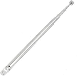 TOOGOO 7 Section AM Radio, FM, Antenne d'extension TV Antenne 72 cm de Long