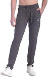 SCR Joggers for Men. Tall Mens Sweatpants 33 Inseam 34Wx33L with Zipper Pockets and Drawstring Elastic Waist (Charcoal)