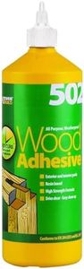 Everbuild 502 All Purpose Weatherproof Wood Adhesive – Suitable for typical Wood Bonding Applications – 1 Litre