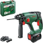 Bosch Akku-Bohrhammer UniversalHammer 18V (1x Akku 4,0 Ah; 18 Volt System; zum Bohren, Hammerbohren, Meißeln und Schrauben; im Koffer)