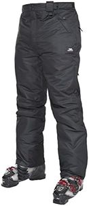 Trespass Men's Trespass Men s Bezzy Ski Pants Black Medium, Black, M UK