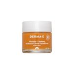 Derma-E - Vitamin C Instant Radiance Citrus Facial Peel, 2.0 oz - Supports Collagen Health, Promotes Radiant Smooth Skin, Remove Dead Skin Cells and Skin Impurities - Exfoliating Facial