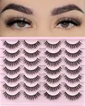 FARRED Natural Eyelashes Wispy Lash