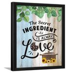 Chaka Chaundh - Restaurant Quotes Wall Frames - Kitchen, Food & Dining Table Quotes Frames for Room & Hall - (14 X 11 Inches)