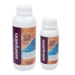 Asian Paints Woodtech Resin River Kit(1.2kg) | Pack of Resin & Hardener | Self-Levelling Epoxy Resin | Ultra Clear | Safe To Use | Crystal Clear | Perfect For DIY & Professional Art