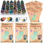 Dinosaur Party Favors, 30 Pack Hatching Dinosaur Eggs Card Bulk, Dinosaur Birthday Party Supplies, Funny Party Favor for Kids Boys Girls