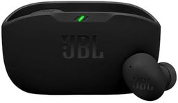 JBL Wave Buds 2, Wireless Noise Cancelling Bluetooth Earbuds with 40 Hours Playtime, JBL Pure Bass Sound, Smart Ambient Technology, IP54 Water and Dust Resistant, Multi-Point Connection, Black