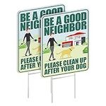 Clean Up After Your Dog Signs 2 Pac