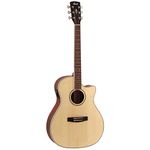 Cort GA-MEDX 25.5 Inches Wood Electro Acoustic Guitar With Bag.(OP)