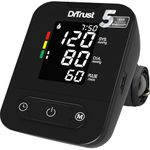 Dr Trust 101 Smart Fully Automatic Digital Blood Pressure Monitor BP Machine For Hypertension & Managing Heart Health, BP Apparatus For Home & Clinic Use, Most Accurate Measurement (Black)
