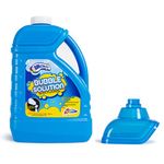 Grafix Bubble Solution Bottle 1.8 litres - Large Bubble Mixture for Bubble Machines with a Funnel Assorted Colors