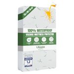 Utopia Bedding Waterproof Mattress Protector, Double Bed Size 135 x 190 x 30 cm, Premium Mattress Cover, OEKO-Tex Certified, Breathable and Machine Washable