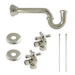 Kingston Brass KPK106P Trimscape Plumbing Supply Kit Combo, Polished Nickel